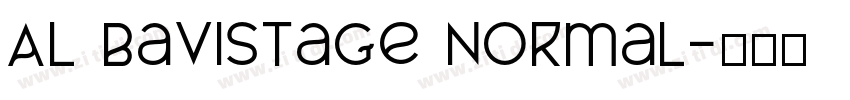 Al Bavistage Normal字体转换